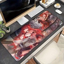 40 90cmNIKKE Anime-Style Mouse Pad - Washable Non-Slip Rubber Desk Mat with Vibr