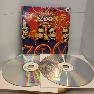 U2 Zoo TV Live From Sydney Laserdisc LD Live Concert | eBay