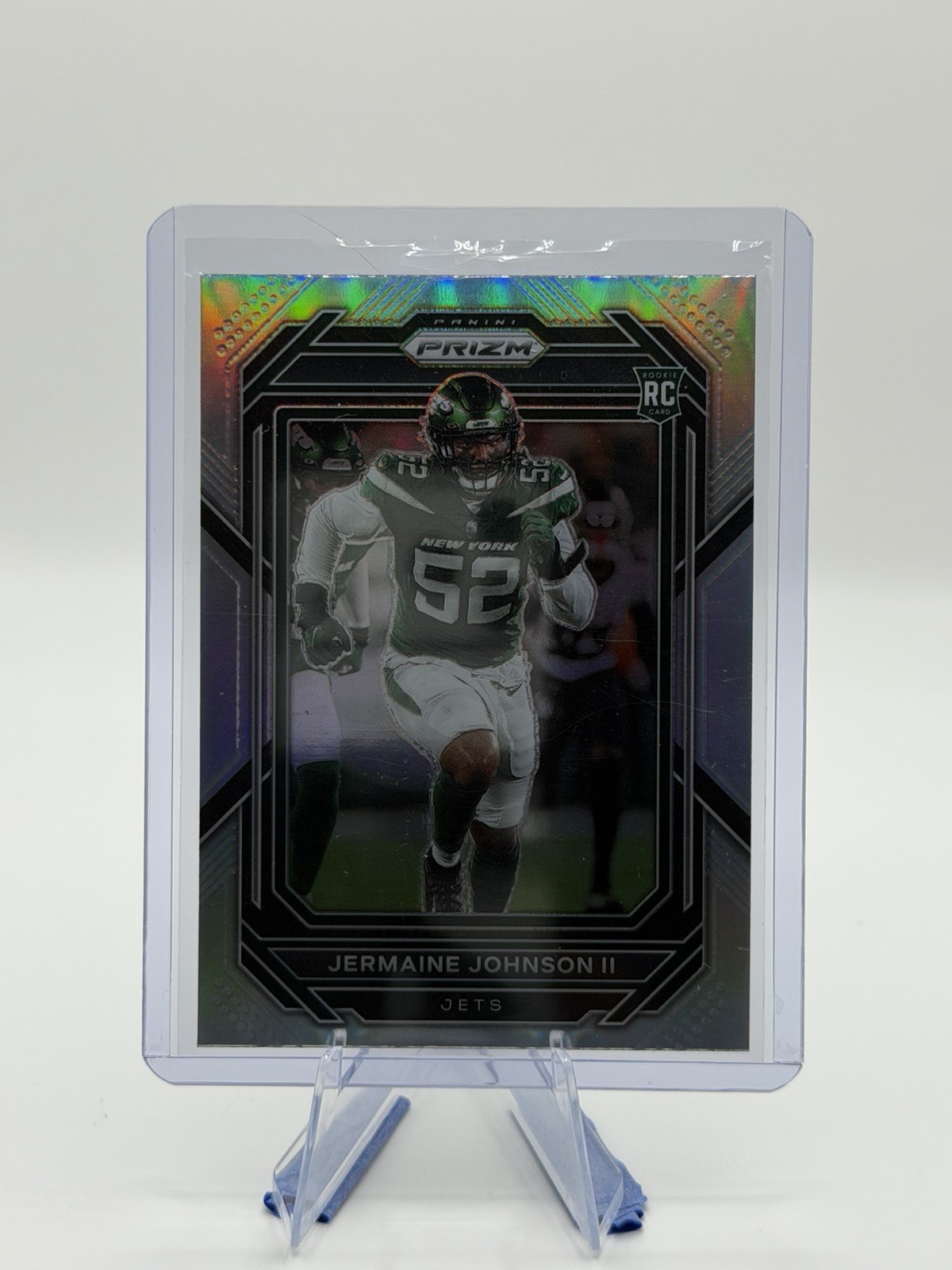2022 Panini Prizm - JERMAINE JOHNSON II #375 - Silver Rookie RC Jets