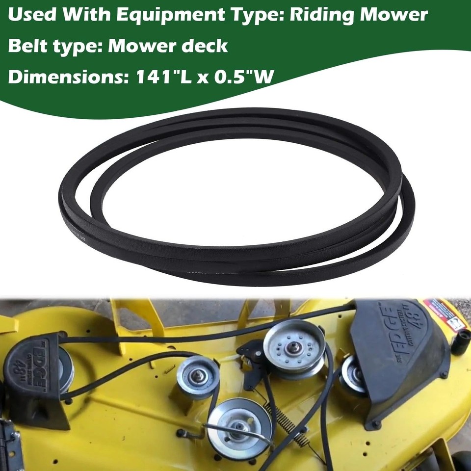 Deck Spindle & Blade Belt Pulley Kit For John Deere LA130, LA140, LA145, LA155, LA165 Mowers