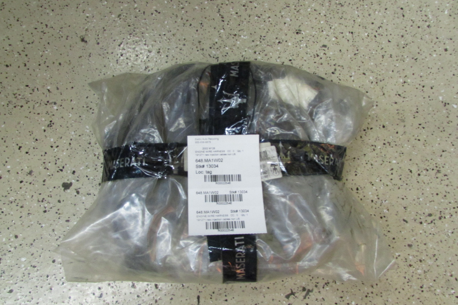 Maserati Coupe, Spyder, Engine Wiring Harness, Ignition Cables, New, P/N 191271