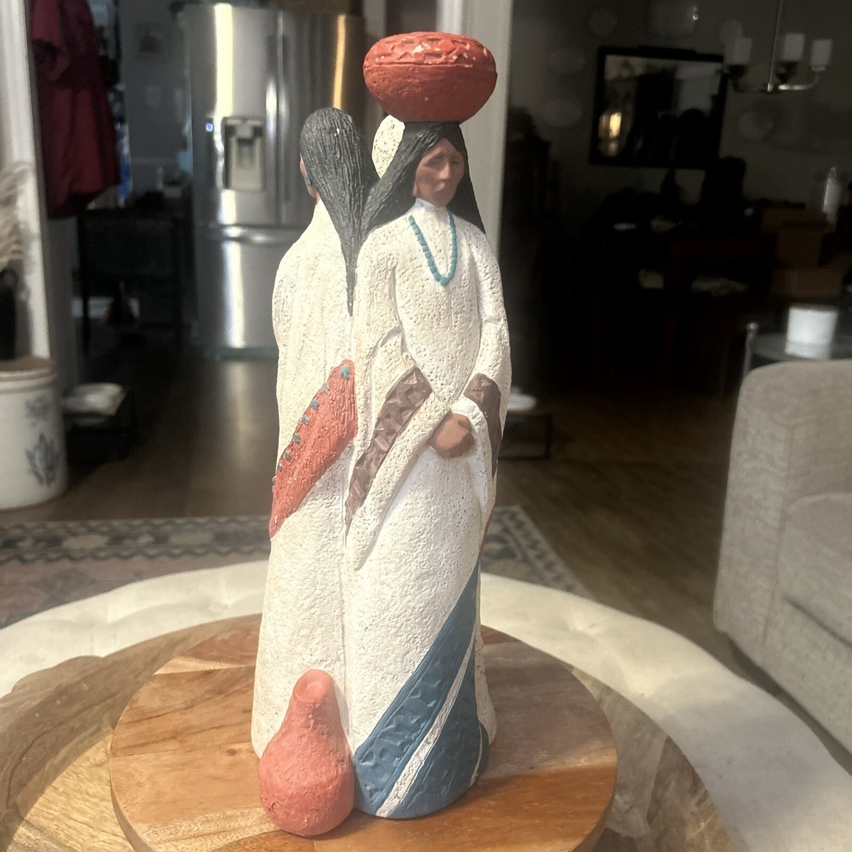Vintage Austin Prod Acoma SPIRITS 14.5” 3 Indian Women Southwest