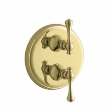 KOHLER K-T16176-4A-PB Revival Stacked Valve Trim only, Vibrant Polished Brass