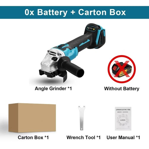 Bürstenloser Winkelschleifer Poliermaschine Elektrischer Winkelschleifer Werkzeug - Bild 8 von 8