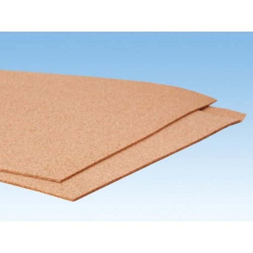 Noch 50496 - Kork-Platte, 2 mm hoch, 2 Stück, je 15 x 50 cm Neuware