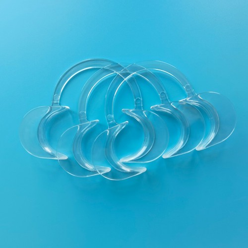 20 piezas abridor de boca dental retractor de mejillas expansor oral de labios dientes grandes plástico - Imagen 3 de 7