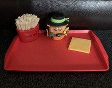 Vintage McDonald's Pretend Play Food-Cheese, Fries ,Tray ,Toy Nugget - 4 Pieces