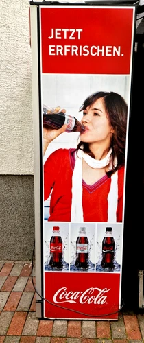 Coca Cola Kühlschrank Getränkekühlschrank  - Kiosk - Gastro - Gewerbe -gebraucht