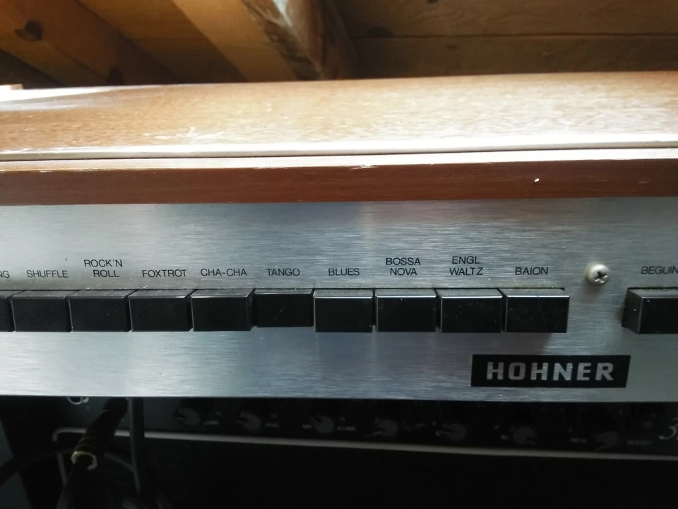 Hohner Analog Automatic Rhythm Player Vintage Electronic Drum 80s. - Image 2 of 4