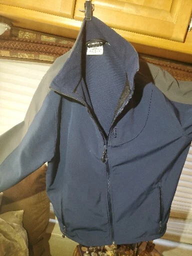 Black Diamond Full Zip Jacket Men's Size XLarge Zippered Pockets Wind Resistant