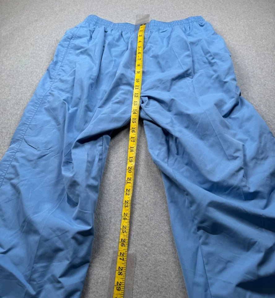 Vtg 80's-90's G1 Mens XL Running Suit Powder Blue/Blk 1/4 Zip Pants Street Wear - Image 3 of 4