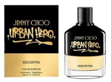 Jimmy Choo Urban Hero Gold Edition 3.3 oz EDP Cologne for Men New In Box