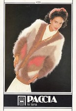 PACCIA LA LANA LADIES JACKET KNITTING PATTERN - ONE SIZE 34-38"