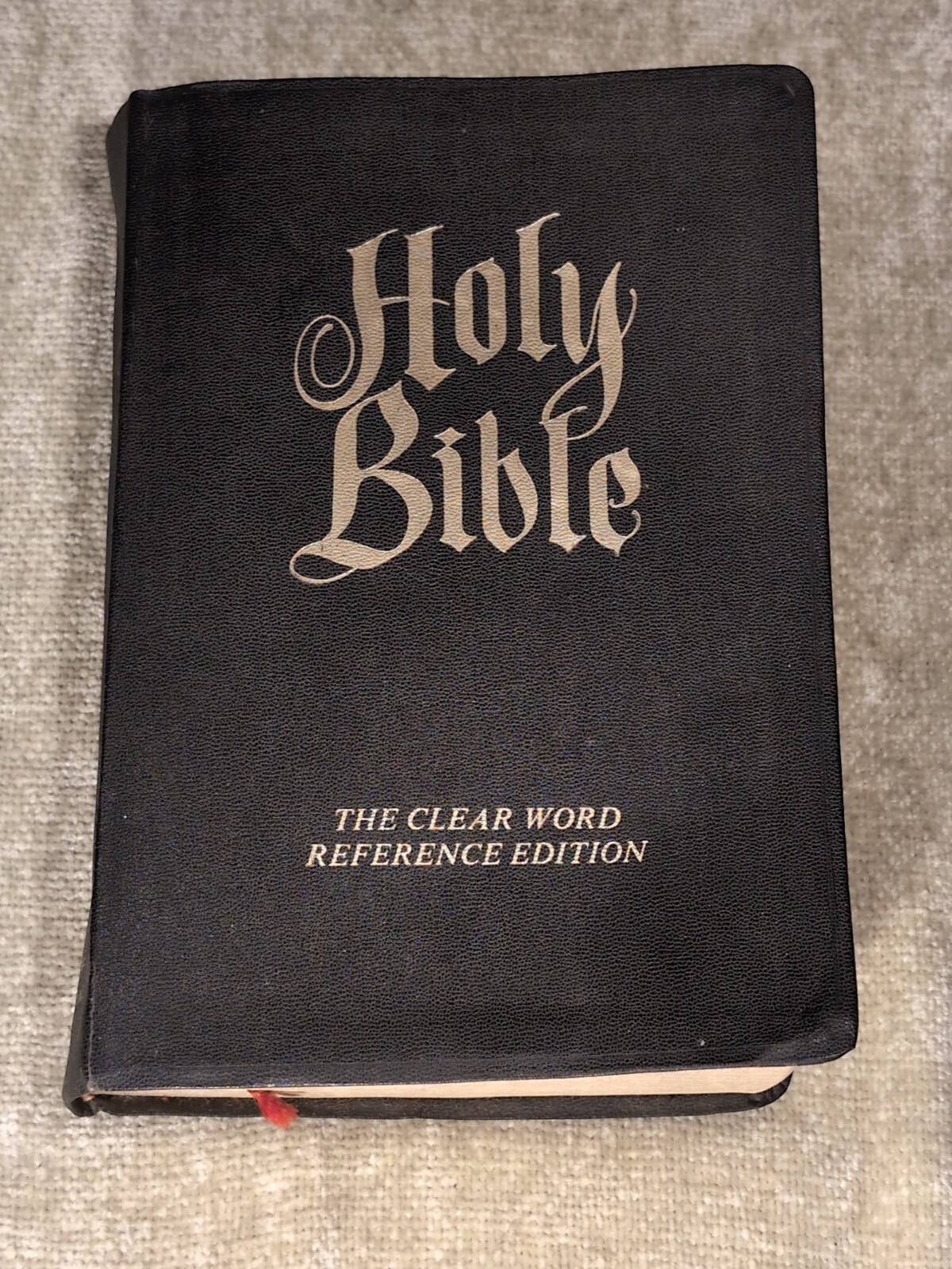 Vintage Holy Bible Giant Print Clear Word Reference Edition KJV 1976 Concordance