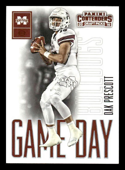 Dak Prescott Panini Contenders Draft Picks Game Day Tickets #25 Game Day Tickets
