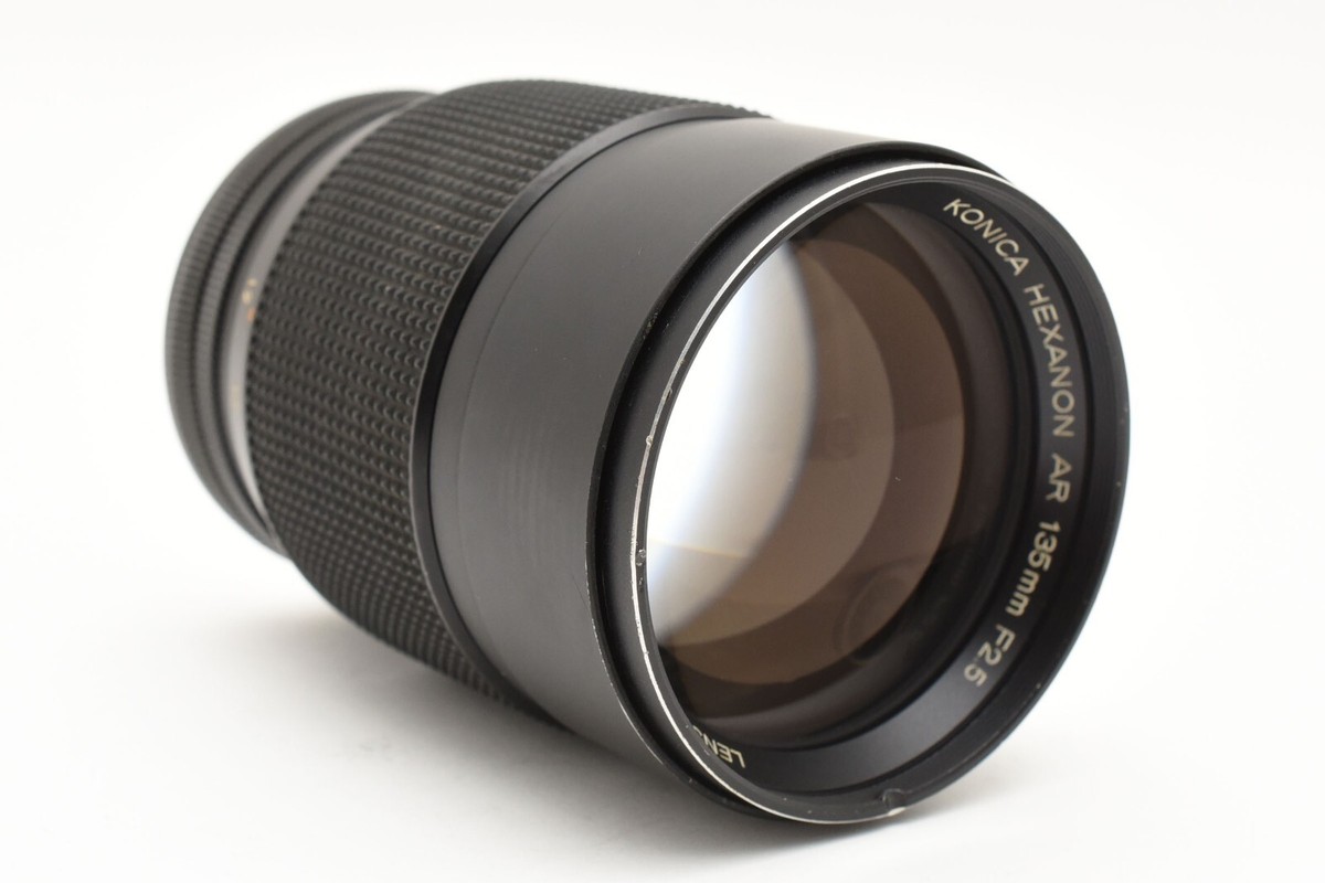【美品】KONICA HEXANON AR 135mm F2.5 Bright, heavy and cinematic: the Konica Hexanon AR 135mm 2.5
