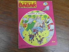 LE JOURNAL DE BABAR No 9 OCTOBRE 1969 Complet et vierge RARE + SUPPLEMENT PARENT