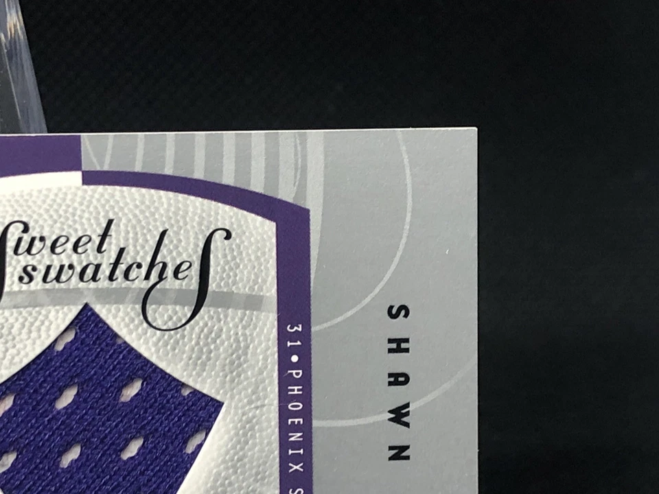 2002-03 Upper Deck Sweet Shot Shawn Marion Sweet Swatches Jersey 1 Color Phoenix - Image 3 of 4