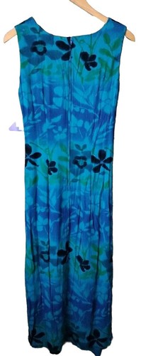 NEW Sz 10P KC Spencer Tropical Floral Faux Sarong Wrap Dress Resort Cruise - Picture 2 of 12