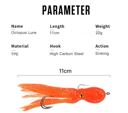 4PCS Soft Bait Fishing Lure Jigs Hook Saltwater Artificial Swimbait 4.33" 0.74oz - Picture 10 of 30