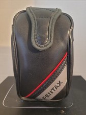 Pentax Vintage Camera Pouch Red And Black