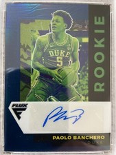 PAOLO BANCHERO 2022-23 CHRONICLES DRAFT PICKS FLUX  ROOKIE AUTO 29/49 ROY