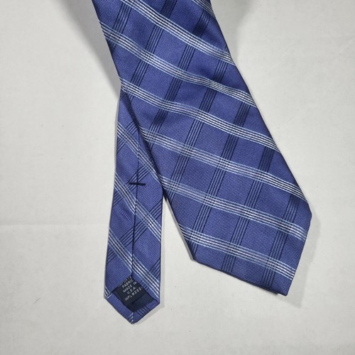 Nautica Men's Tie Blue 100% Silk Length 58" Made In USA - Picture 3 of 6