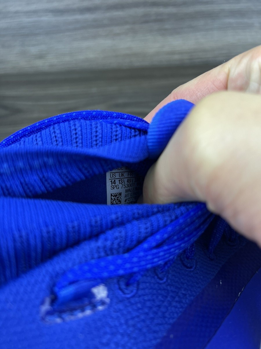 NEW Adidas Adizero Primeknit Royal Blue Football Cleats NEW Adidas Adizero Primeknit Royal Blue Football Cleats