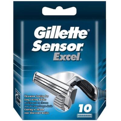 Gillette Sensor Excel Rasierklingen - 10 pro Packung