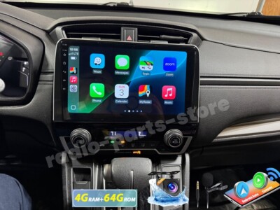 Android 14  Carplay 4+64G GPS Navi Car Stereo Radio For Honda CRV 2017-2021