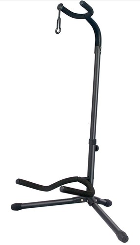 GLEAM Guitar Stand - Adjustable Fit Electric, Classical Guitars & Bass Folding - Bild 2 von 2
