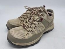 COLUMBIA WOMEN'S GRANITE TRAIL WATERPROOF HIKING SHOE FAWN BEETROOT SIZE 7.5