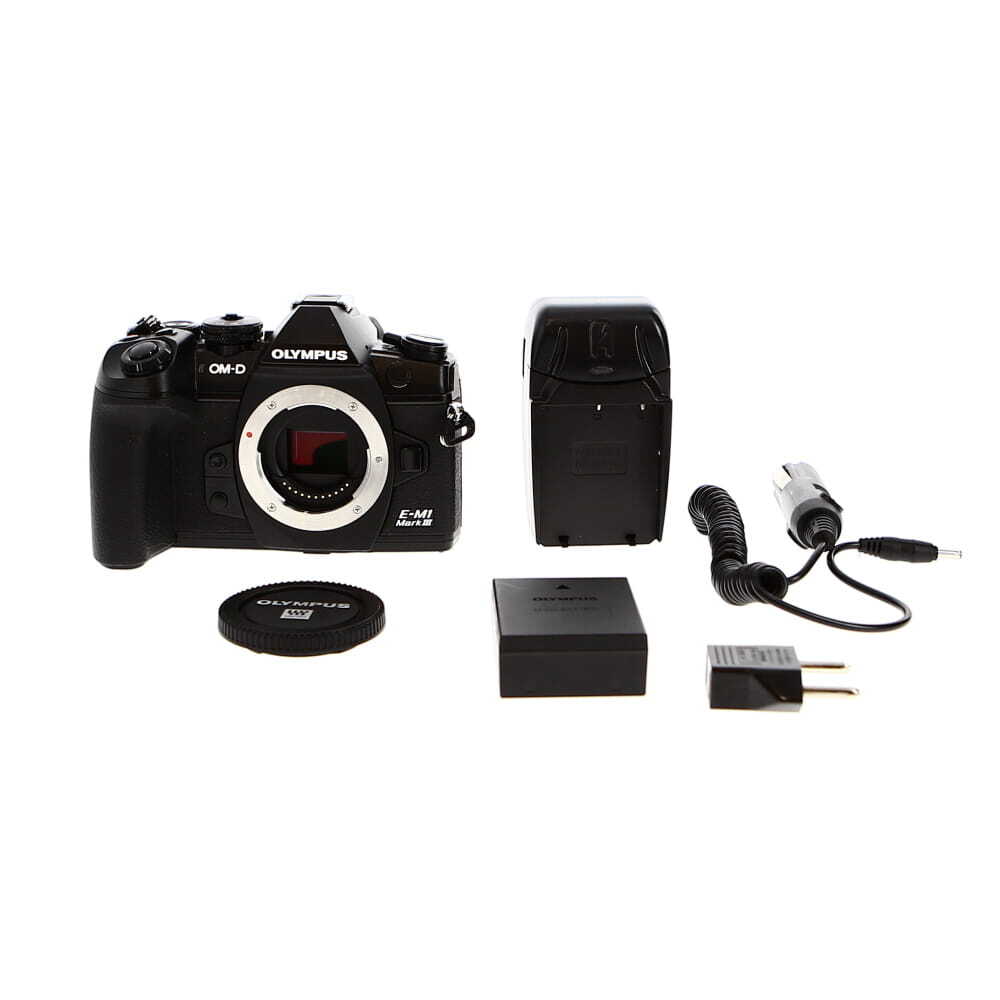 Olympus OM-D E-M1 Mark III 20.4MP Mirrorless Camera - Black Olympus OM-D E-M1 Mark III 20.4MP Mirrorless Camera - Black