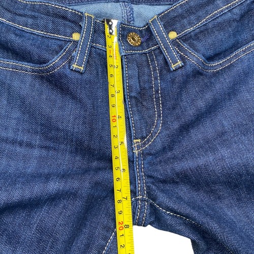 AG Adriano Goldschmied The New Legend Flared Women Regular Sz 24 Dark Blue Jeans - Picture 17 of 18