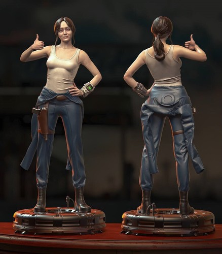 Fallout - Lucy - "Okie Dokie" - Kit Modelo Resina Impresión 3DP, 1/10, 1/8, 1/6, Escala - Imagen 1 de 10