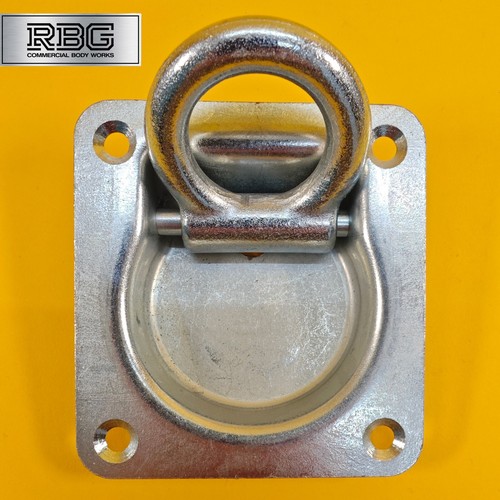 10x Recessed Lashing Rings Tie Down Anchor Zinc Plated Truck Trailer Horsebox... - Picture 13 of 18