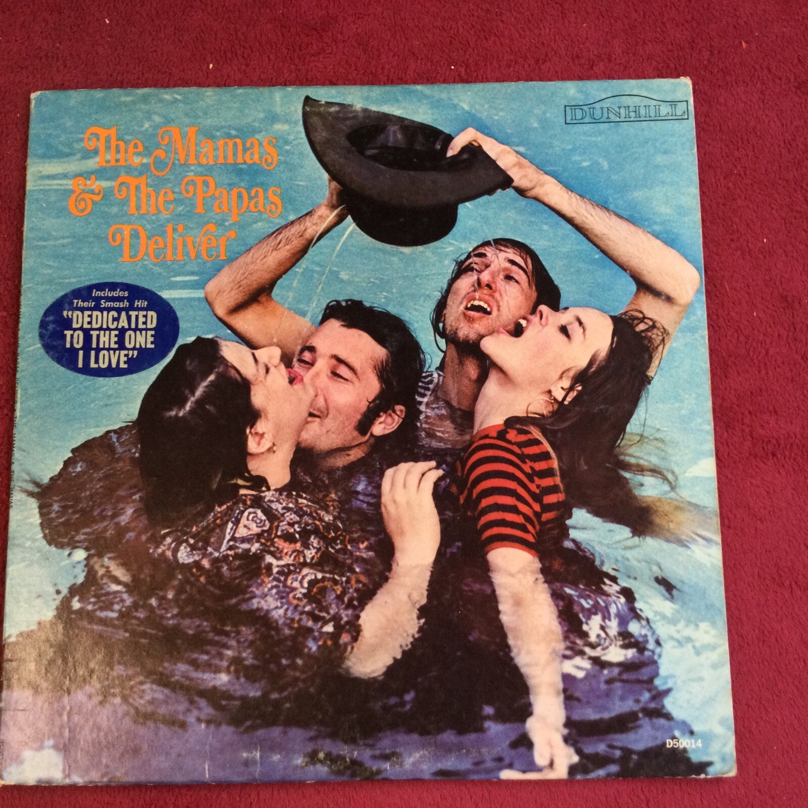 The Mamas & Papas Deliver Dunhill D50014 Vinyl LP Record Album