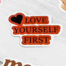 10/$15  - Love Yourself First Club Planner Sticker
