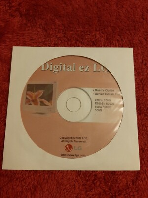 CD Digital ez LG, Users Guide, Driver Install File