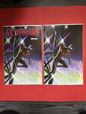 Spider-man #1 RICO Unknown 616 Trade/Virgin Variant Miles Morales.