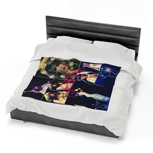 Stevie Nicks Velveteen Plush Blanket, Cozy Throw Blanket, Retro Decor - Picture 13 of 15