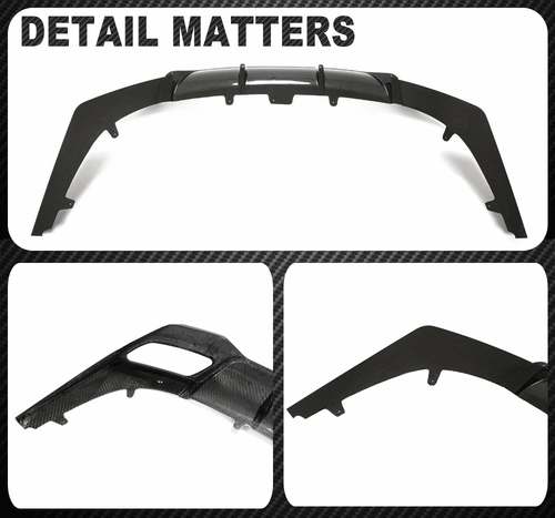Fit for BMW 8 Series G16 840i M850i M-Sport DRY Carbon Rear Bumper Diffuser Lip - Bild 14 von 14