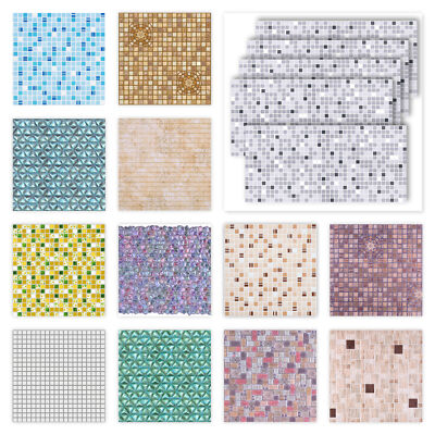 3 Platten 3D Wall Panels Dekorplatten 3D Optik Wandverkleidung Mosaik Motive