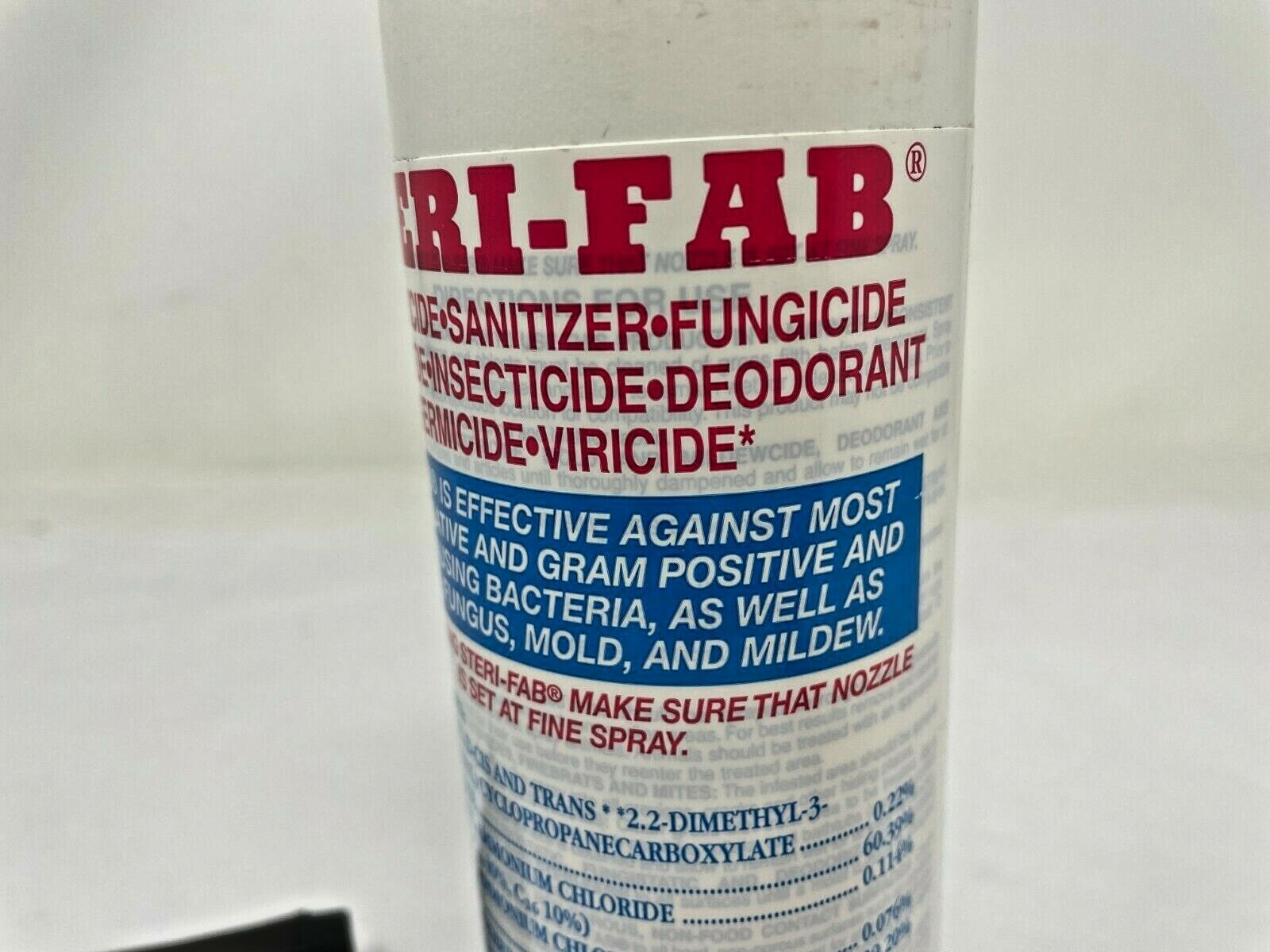 2 16oz. SteriFab Bed Bug Lice Dust Mite Insecticide Mattress Spray