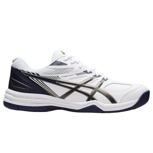ASICS Court Slide 2 Low White Gunmetal for Sale | Authenticity