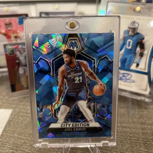 2023-24 Panini Mosaic - City Edition Ice Mosaic Prizm #283 Joel Embiid /125