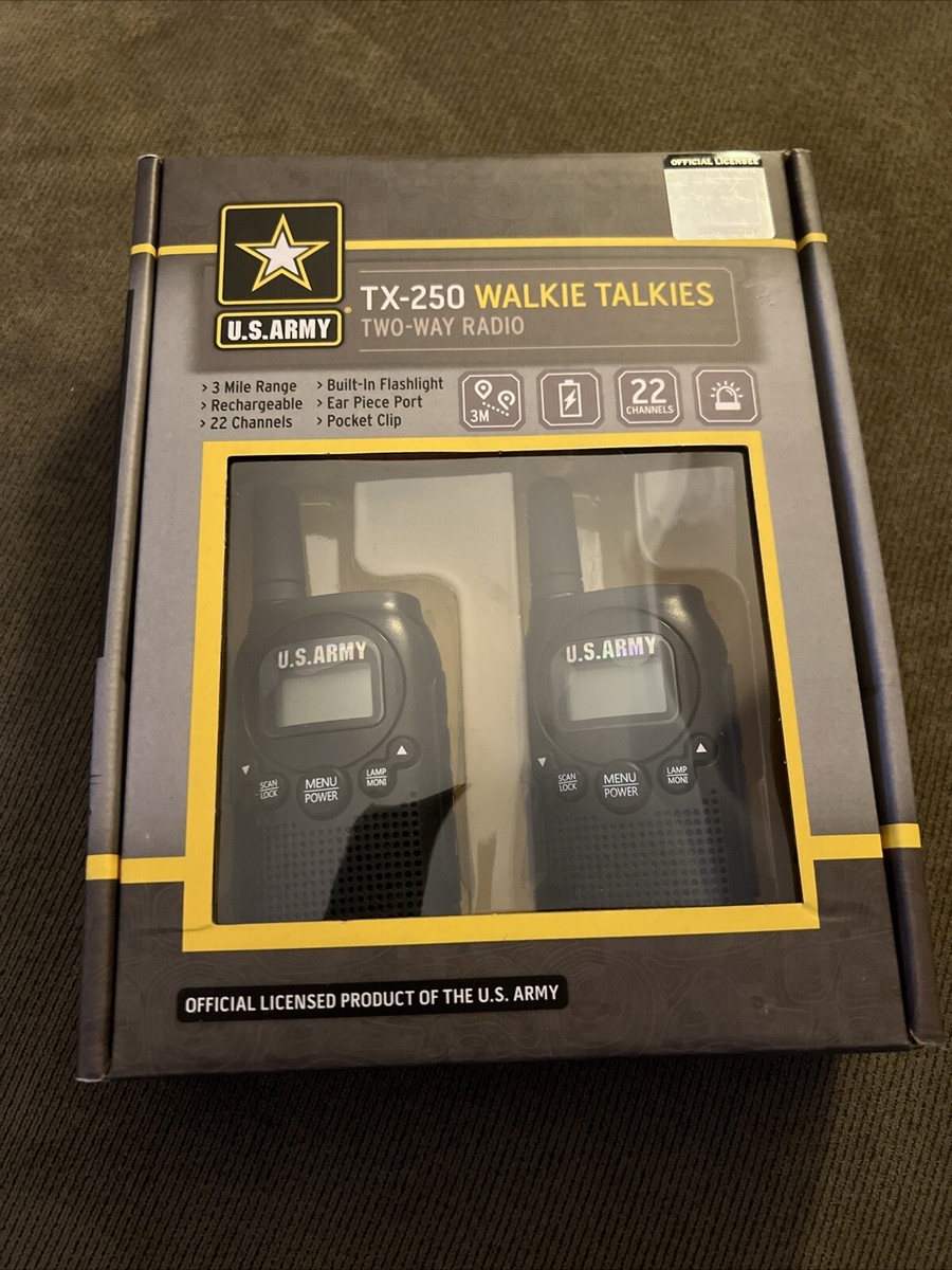 G0503-34★OLYMPUS RADIO SERVER POCKETP US Army TX-250 Walkie Talkies, Two-Way Radio - 53899 New In Box | eBay