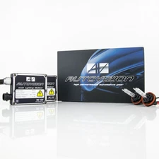 Autovizion SS Series H11 H9 H8 10000K Brilliant Blue HID Xenon Kit Fog Light 35W