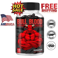 Bull Blood - Increases Energy and Endurance, Muscle Mass, Supports Recovery