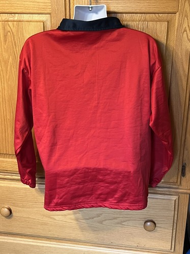 2012 London Olympics Team USA 1/4 Zip Pullover Jacket Mens L Red Blue Embroider - Picture 4 of 7